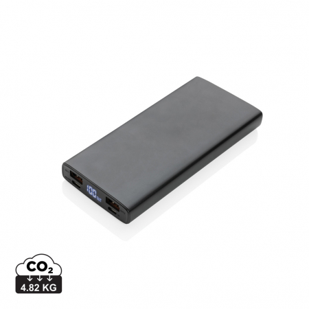 Powerbank 10.000 mAh din aluminiu, incarcare rapida 18W PD si QC 3.0 [0]