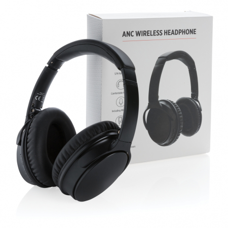 Casti wireless over-ear ANC -20dB, albastrutooth 5.0, autonomie 5H [9]