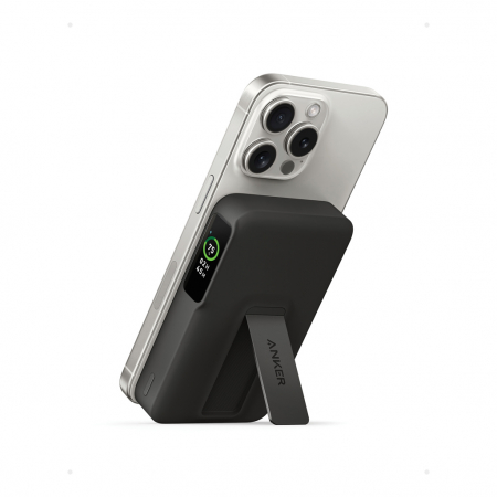 Baterie externa Anker MagGo QI2, 10.000 mAh, incarcare wireless magnetica 15W [2]