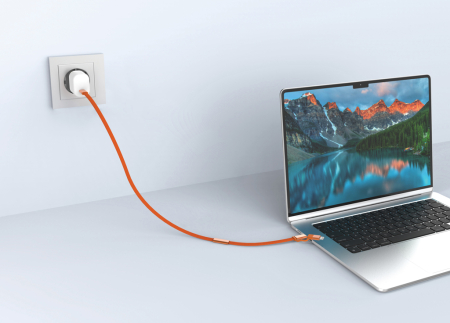 Cablu Arc RCS 2-in-1 USB-C si Lightning, 60W, 120 cm, transfer date 480 Mbps [5]