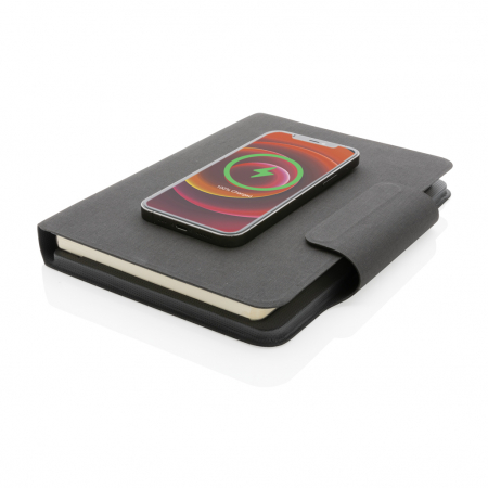 Agenda A5 cu incarcator wireless magnetic 10W si powerbank – multifunctionala si eleganta [2]