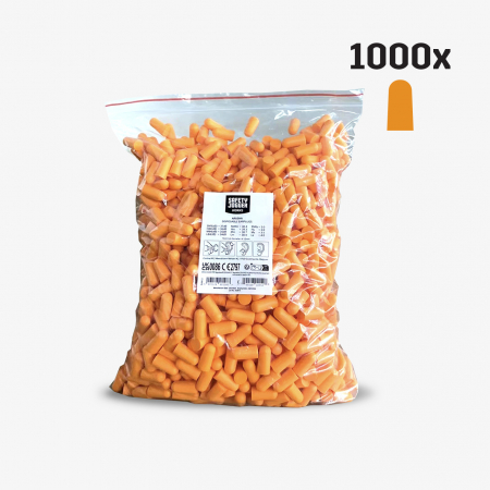 Diverse accesorii - Rezerva dopuri de urechi ARUSHA REFILL, 1000 bucati, Safety Jogger