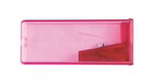 Ascutitori, radiere - Ascutitoare plastic cu container Faber-Castell