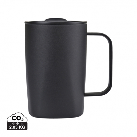 Sticle, cani si termosuri to go - Cana termoizolanta Aviana Rowan RCS Recycled 450 ml – otel inoxidabil reciclat