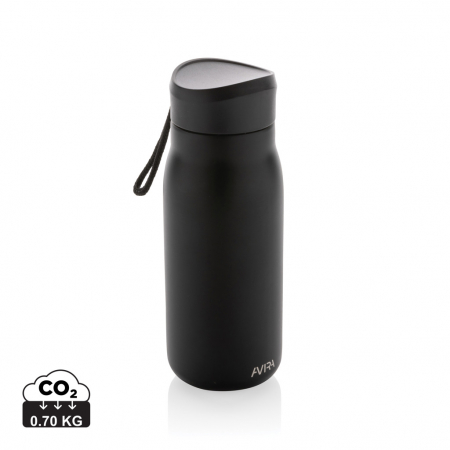 Sticle, cani si termosuri to go - Avira Ain RCS Re-Steel 150ml – Mini sticla travel din otel reciclat, compacta si etansa