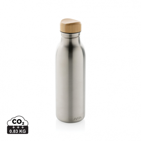 Sticle, cani si termosuri to go - Avira Alcor RCS Re-Steel Water Bottle 600ml – Sticla otel reciclata, usoara si durabila