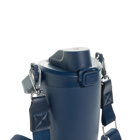 Pahar termos antiscurgere Avira Ayala RCS 600 ml, otel reciclat, purtare crossbody [5]