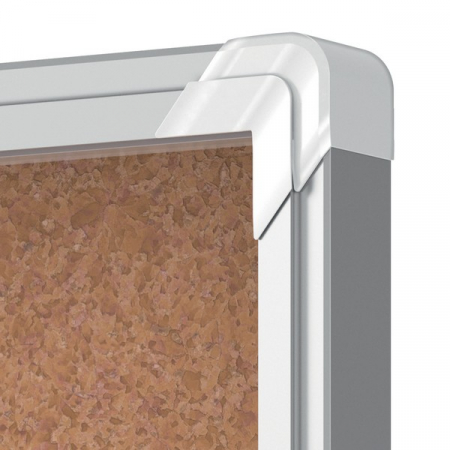 Avizier NOBO Premium Plus, interior, pluta, 6x A4, cu usa si cheie [3]