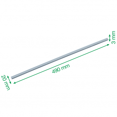 Bagheta pentru trimmer Leitz Office Precision A3, 4 pozitii de taiere [1]