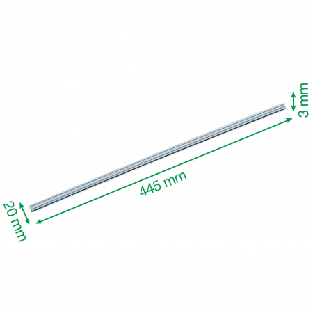 Bagheta pentru trimmer Leitz Office Precision A4 MAXI, 4 pozitii de taiere [1]