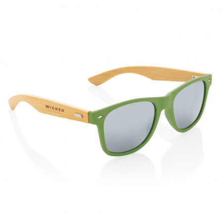 Ochelari de soare din bambus si plastic reciclat RCS [4]