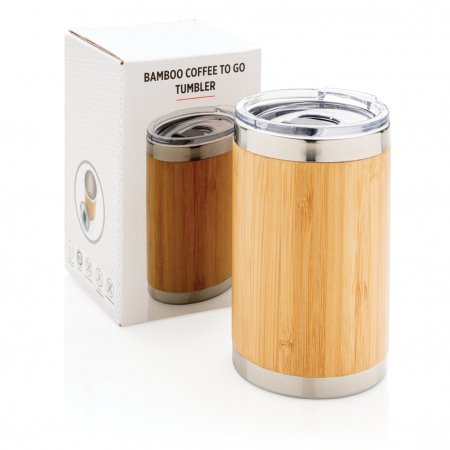 Pahar cafea termos bambus 270 ml antiscurgere [9]