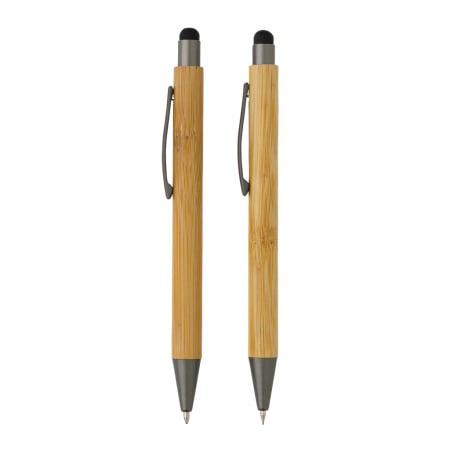 Set pix si creion modern din bambus FSC® in cutie cadou [3]