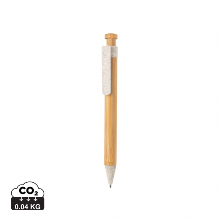 Pix eco-friendly din bambus cu clip paie de grau [0]