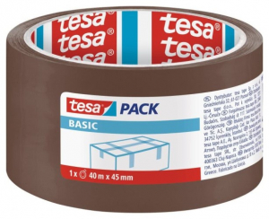 Etichetare si ambalare - Banda adeziva 40mm*45m Tesa acril maro