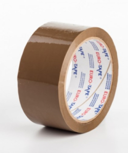 Banda adeziva 48mmx66m Eurotape acril maro [1]