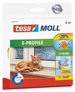 Banda etansare Tesa profil E 9mm*6m alb [1]
