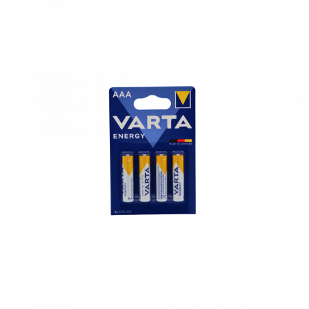 Unitate Protejata - COMERT - Baterie R3-AAA Varta Energy alcalina 4buc