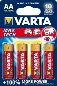 Baterie R6-AA Varta Max Tech 4buc [1]