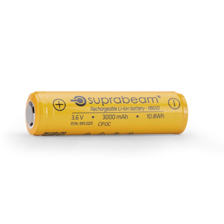 Noutati si inovatii - Baterie reincarcabila Suprabeam Li-Po 18650, 3000 mAh