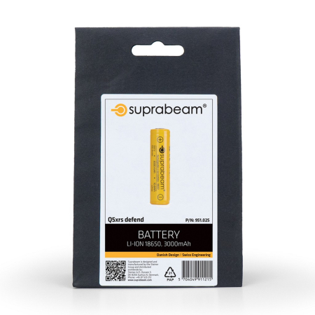 Baterie reincarcabila Suprabeam Li-Po 18650, 3000 mAh [1]