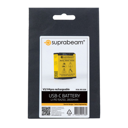Baterie reincarcabila Suprabeam Li-Po 2800 mAh USB-C pentru V3PRO/V4PRO [1]