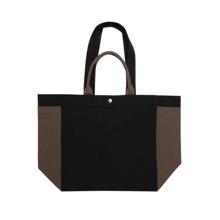 Geanta shopper BEAU AWARE™ din panza reciclata 400 g/m², manere multiple si buzunare laterale [2]