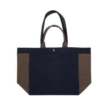 Geanta shopper BEAU AWARE™ din panza reciclata 400 g/m², manere multiple si buzunare laterale [2]