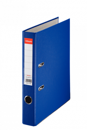 Bibliorafturi, caiete mecanice, separatoare - Biblioraft Esselte Economy, PP, A4, 50 mm, negru
