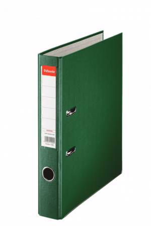 Bibliorafturi, caiete mecanice, separatoare - Biblioraft Esselte Economy, PP, A4, 50 mm, negru