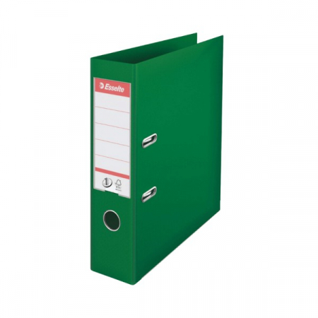 Bibliorafturi, caiete mecanice, separatoare - Biblioraft 75mm Esselte no.1 Power. verde