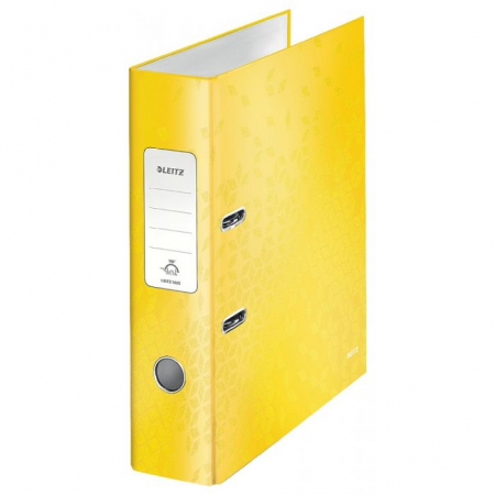 Bibliorafturi, caiete mecanice, separatoare - Biblioraft 80mm Leitz 180 WOW, roz metalizat