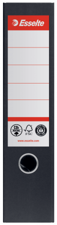 Biblioraft Esselte No.1 Power Recycled, carton, 100% reciclat, reciclabil, certificare FSC, A4, 75 mm [1]