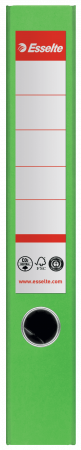 Biblioraft Esselte No.1 Power Recycled, carton, 100% reciclat, reciclabil, certificare FSC, A4, 50 mm, verde [1]