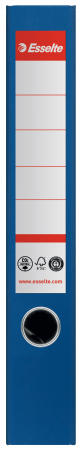 Biblioraft Esselte No.1 Power Recycled, carton, 100% reciclat, reciclabil, certificare FSC, A4, 50 mm, albastru [1]
