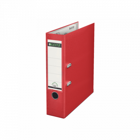 Birotica si papetarie - Biblioraft 80mm Leitz 180 PP rosu