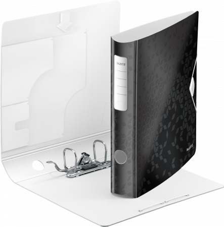 Biblioraft Leitz Active WOW 180°, A4, 50mm, polyfoam, roz metalizat [1]