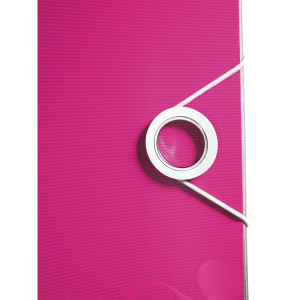 Biblioraft Leitz Active WOW 180°, A4, 75mm, polyfoam, roz metalizat [5]