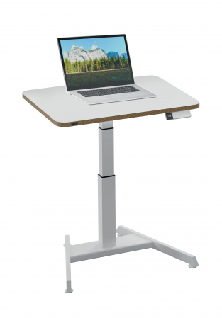 Scaune si produse ergonomice - Birou Ergonomic Leitz Ergo – Electric, Ajustabil pe Inaltime, Alb