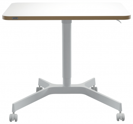 Birou Ergonomic Leitz Ergo – Pneumatic, Ajustabil pe Inaltime, Alb [8]