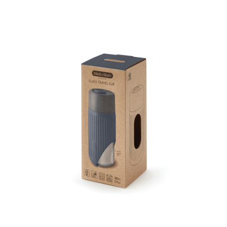 Pahar de calatorie din sticla 340ML Black+Blum [12]