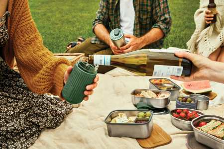 Pahar de calatorie din sticla 340ML Black+Blum [11]