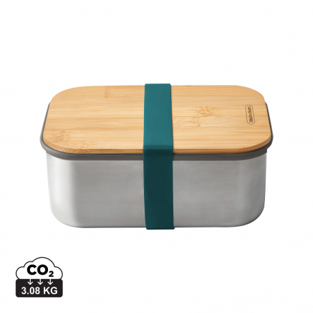 Noutati si inovatii - Caserola mare Black+Blum pentru sandwich din inox cu capac bambus