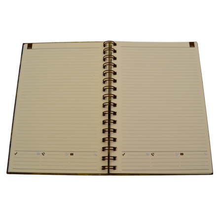 Bloc notes spira A5 rigid – productie proprie, personalizare corporate [2]