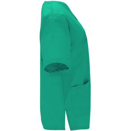 Bluza medicala unisex Panacea, cu guler in V si trei buzunare [3]