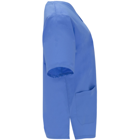 Bluza medicala unisex Panacea, cu guler in V si trei buzunare [3]