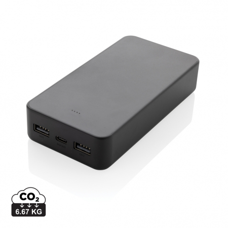 Baterii externe - Powerbanks - Powerbank 20.000 mAh din plastic reciclat RCS, port USB-C, Boostcore