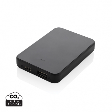 Baterii externe - Powerbanks - Powerbank 5.000 mAh din plastic reciclat RCS, port USB-C, Boostcore