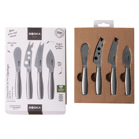 Set cutite branzeturi BOSKA Mini Copenhagen, 4 piese inox, garantie pe viata [8]