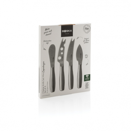 Set cutite branzeturi BOSKA Mini Copenhagen, 4 piese inox, garantie pe viata [7]